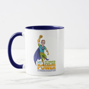 Caneca LSA Super Power Mug - azul