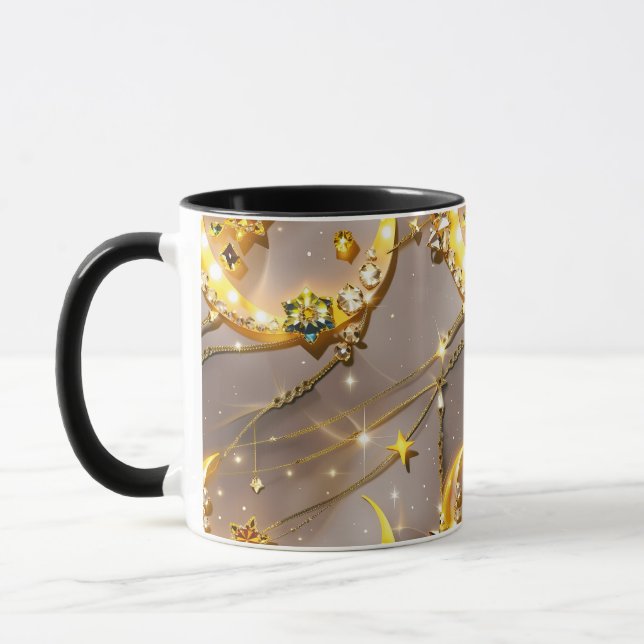 Caneca - Lua Celestial Amarela Topázio (Esquerda)