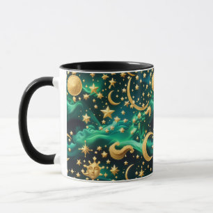 Caneca - Lua Celestial Esmeralda