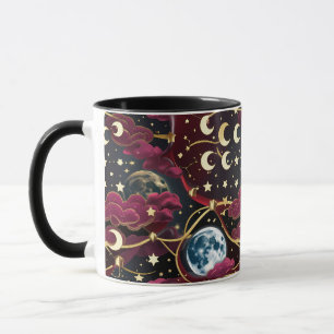 Caneca - Lua Celestial Vermelha
