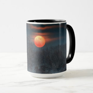 Caneca Lua cheia   Novembro em Scalenghe, Itália