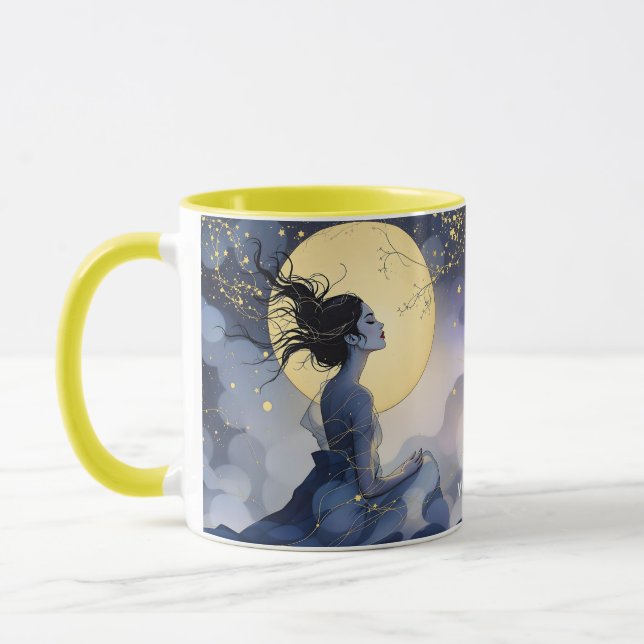 Caneca Lua das Mulheres Bonitas Fantasy (Esquerda)
