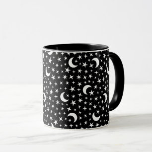 Caneca Lua e estrelas