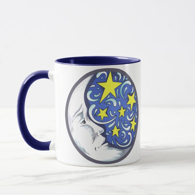 Caneca Lua e Estrelas (Esquerda)