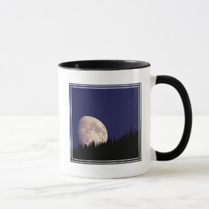 Caneca Lua e Floresta   Glacier National Park Montana