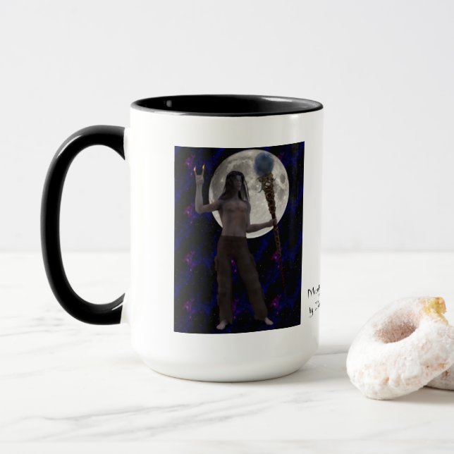 Caneca Lua e Magick (Com Donut)