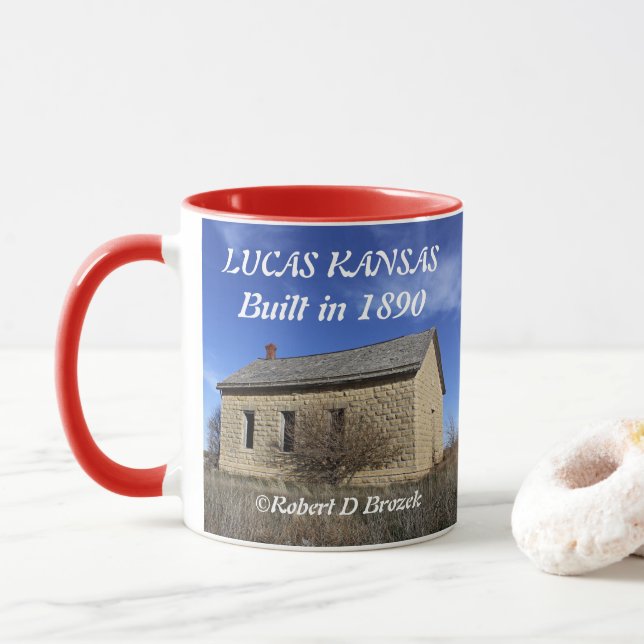 Caneca Lucas Kansas Old School (Com Donut)