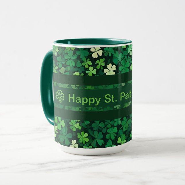 Caneca Lucky Clover Field (Frente Esquerda)