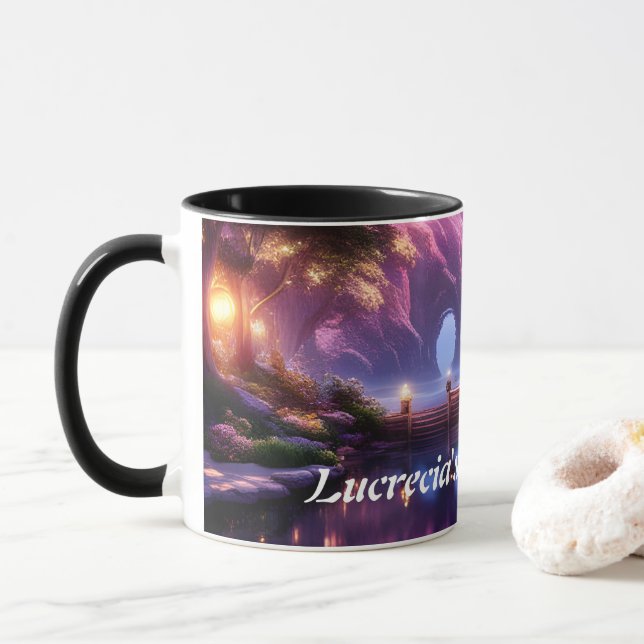 Caneca Lucrecia's Morning Tea (Com Donut)