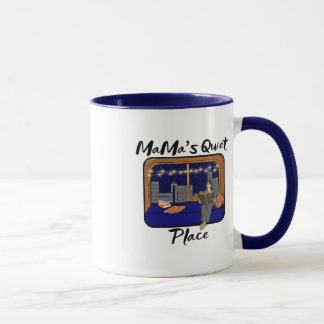 Caneca Lugar Silencioso da Mamãe