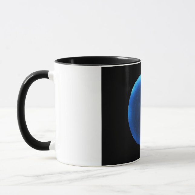 Caneca Luminol em um rabanete (Esquerda)