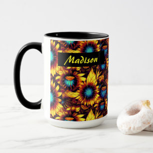 Caneca Luminosas, Girassóis