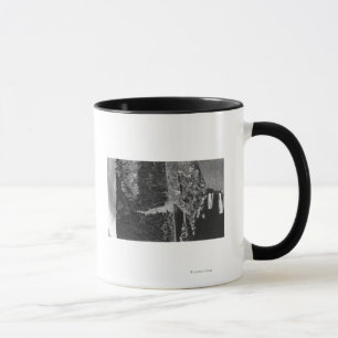 Caneca Lummi Island, WA - Lummi Rocks View com linha