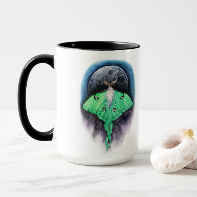 Caneca Luna Moon Moth (Com Donut)