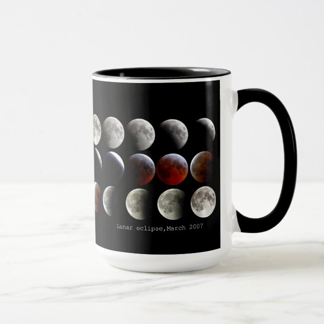 Caneca “Lunar eclipse,March 2007” (Direita)