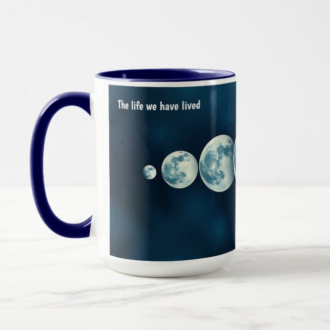 Caneca Lunar Life Phases (Esquerda)