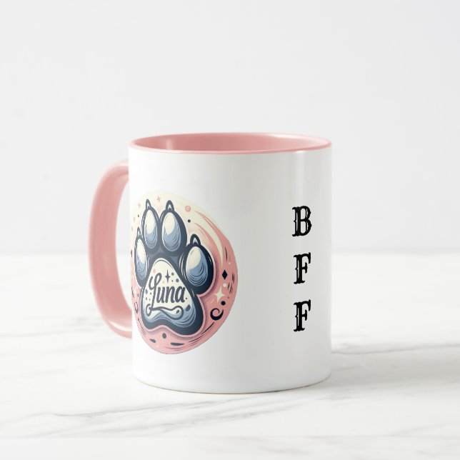 Caneca Luna's Pawfect Mug (Frente Esquerda)