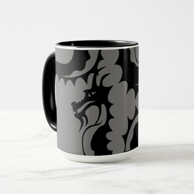 Caneca Lung Dragon Mug (Frente Esquerda)