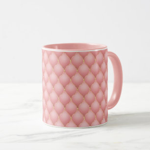 Caneca Lúpulo Rosa Rosa Rosa Rosa Dourada, Lingura-Lata