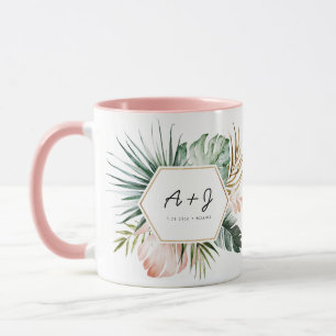 Caneca Lush Tropics Casamento Coffee Mug