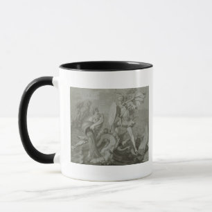 Caneca Luta de Achilles com o rio Scamander