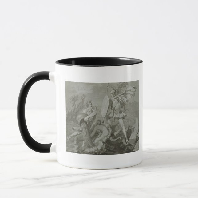 Caneca Luta de Achilles com o rio Scamander (Esquerda)