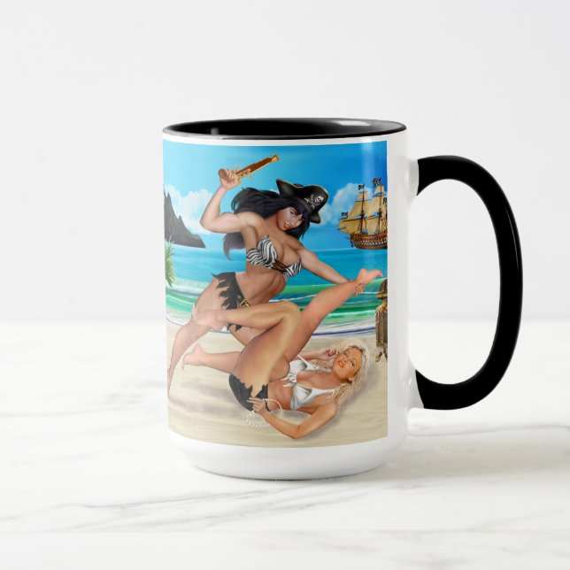 CANECA LUTA DE PIRATAS MULHERES (Direita)