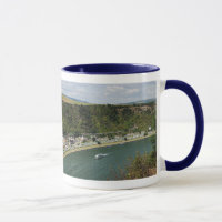 Lutador taça azul A das Loreley na bacia do reno