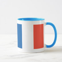 Lutador taça França azuis estandarte