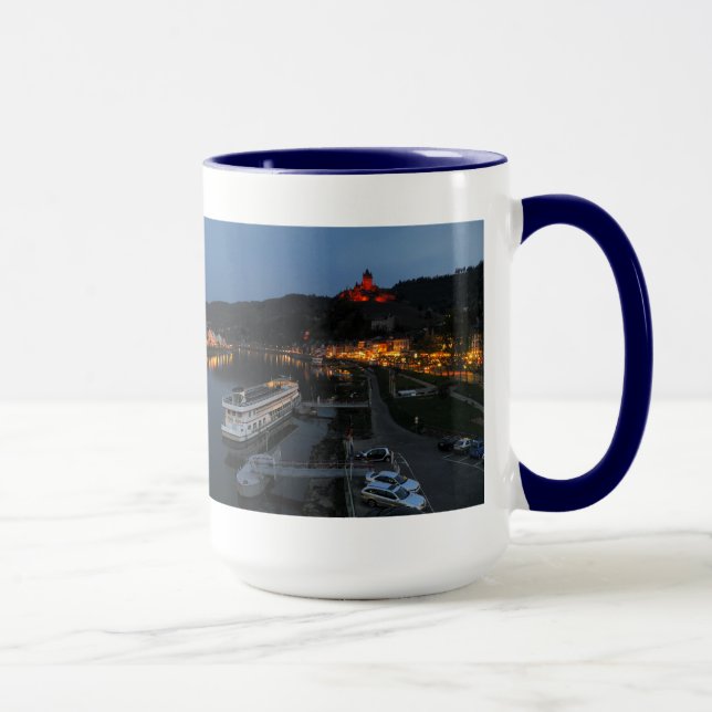 Caneca Lutadores grandes taça pulverblau Cochem a das (Direita)