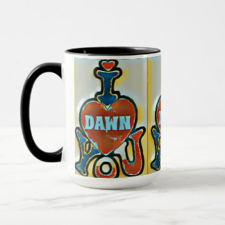 Caneca LUVMUG™ Dawn- LUVYBZ® Love Oferece Taça de Café