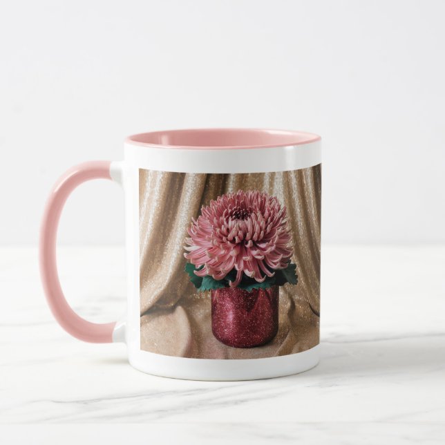 Caneca Luxe Pink Combo Mug Luxe Pink Chrysanthemos (Esquerda)