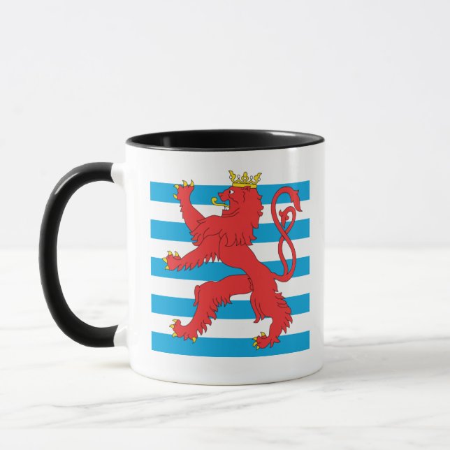Caneca Luxembourg agride - a bandeira civil (Esquerda)
