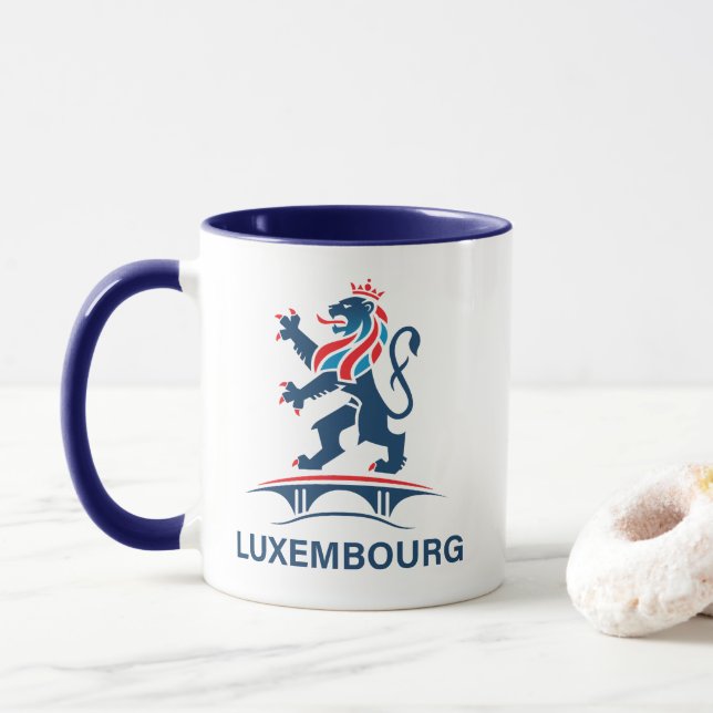 Caneca Luxemburgo Europa (Com Donut)