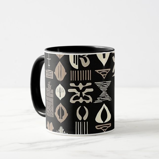 Caneca Luxo sofisticado, Caribe africano Lúpulo (Frente Esquerda)