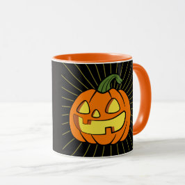 Caneca Luz brilha na escuridão Jack-o-lanterna