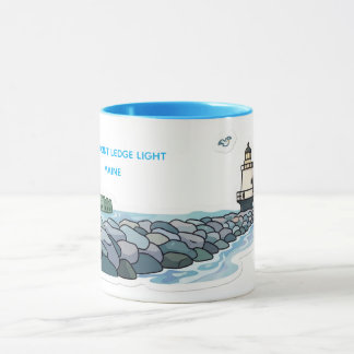 CANECA LUZ DE SPRING POINT LEDGE, MAINE