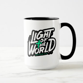 Caneca Luz do mundo matthew 5:14