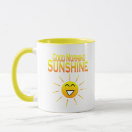 Caneca Luz do sol do bom dia!