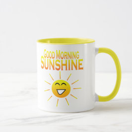 Caneca Luz do sol do bom dia!
