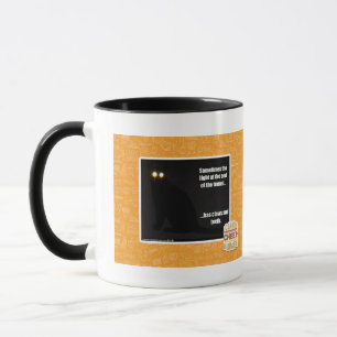 Caneca Luz na extremidade do túnel