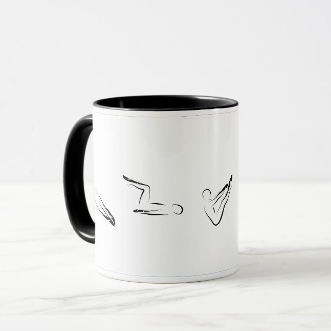 Caneca Luzes de pilates (Frente Esquerda)