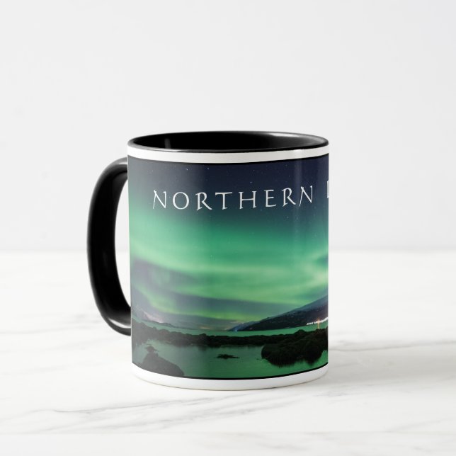 Caneca Luzes do norte (Frente Esquerda)