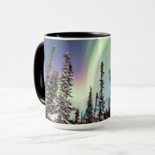 Caneca Luzes do norte   Parque Nacional Denali