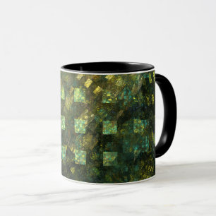 Caneca Luzes na Abstrato da cidade