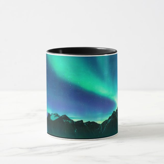 Caneca Luzes Nortes Aurora Borealis (Centro)
