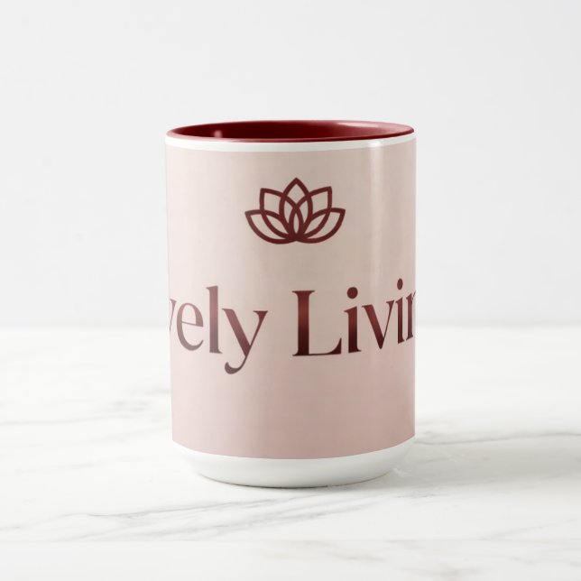 Caneca Lvely Living (Centro)