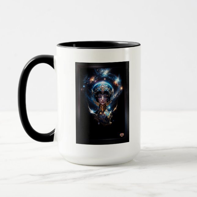 Caneca Lycenia A Luz dos Céus por Xzendor7 (Esquerda)