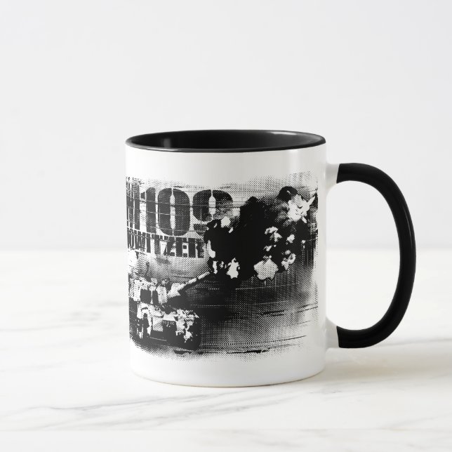Caneca M109 howitzer 11 oz Ringer Mug (Direita)