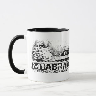 Caneca M1 Abrams Ringer Coffee Mug
